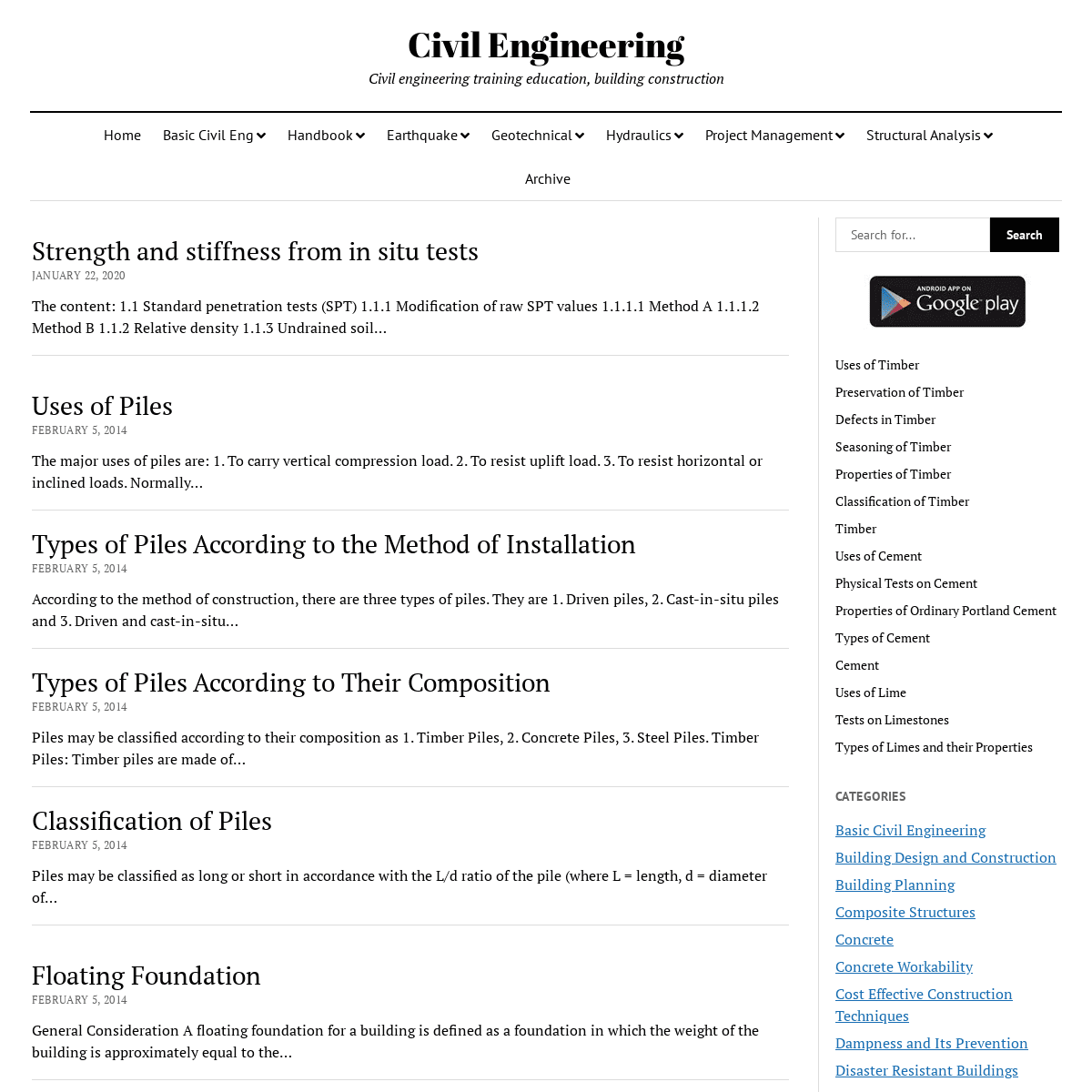 A complete backup of civilengineeringx.com