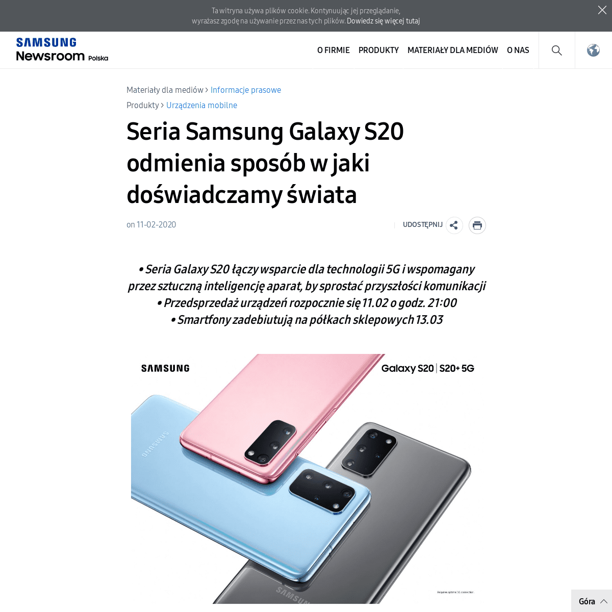 A complete backup of news.samsung.com/pl/seria_samsung_galaxy_s20