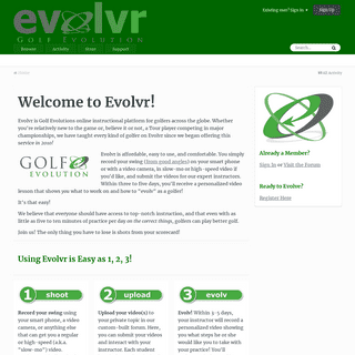 A complete backup of evolvr.com
