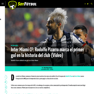 A complete backup of www.soyfutbol.com/internacional/Inter-Miami-CF-Rodolfo-Pizarro-marca-el-primer-gol-en-la-historia-del-club-