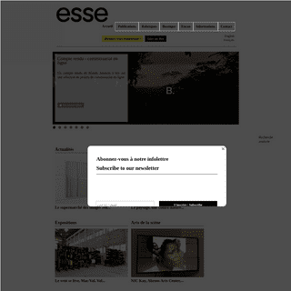 A complete backup of esse.ca