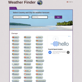 A complete backup of weather-finder.com