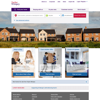 A complete backup of taylorwimpey.co.uk
