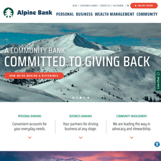 A complete backup of alpinebank.com