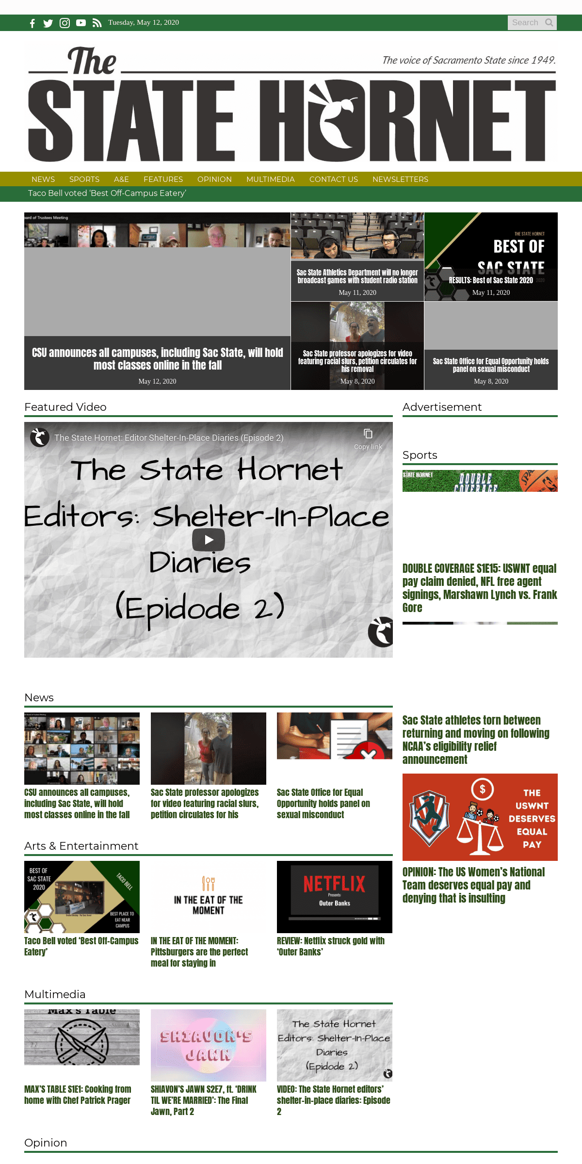 A complete backup of statehornet.com