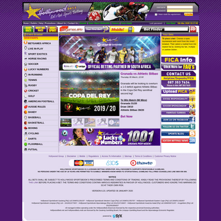 A complete backup of hollywoodbets.net