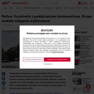 A complete backup of wiadomosci.radiozet.pl/Polska/Police.-Koronawirus.-Trojka-nastolatkow-ma-wysoka-goraczke.-Kwarantanna-w-szk