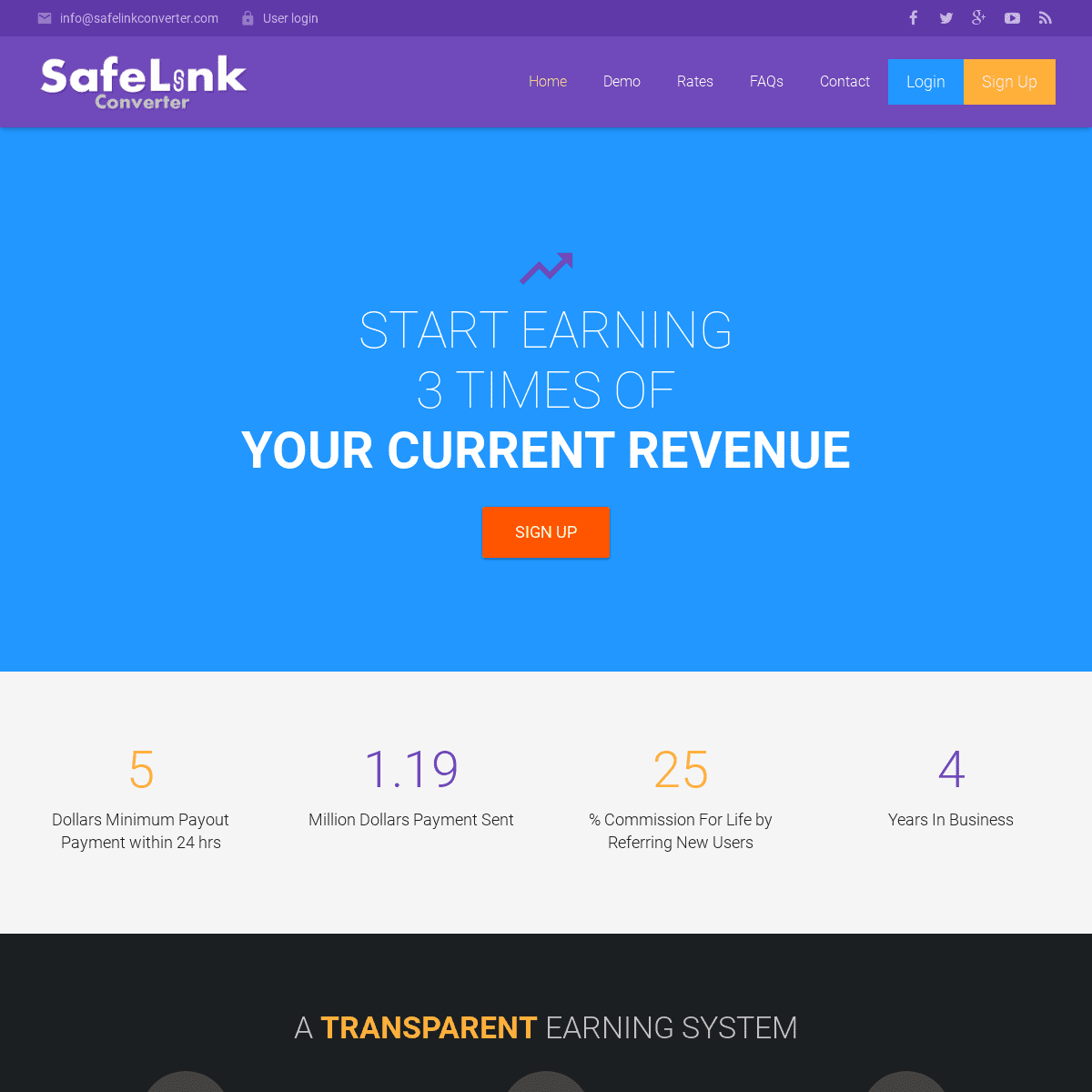 A complete backup of safelinkconverter.com