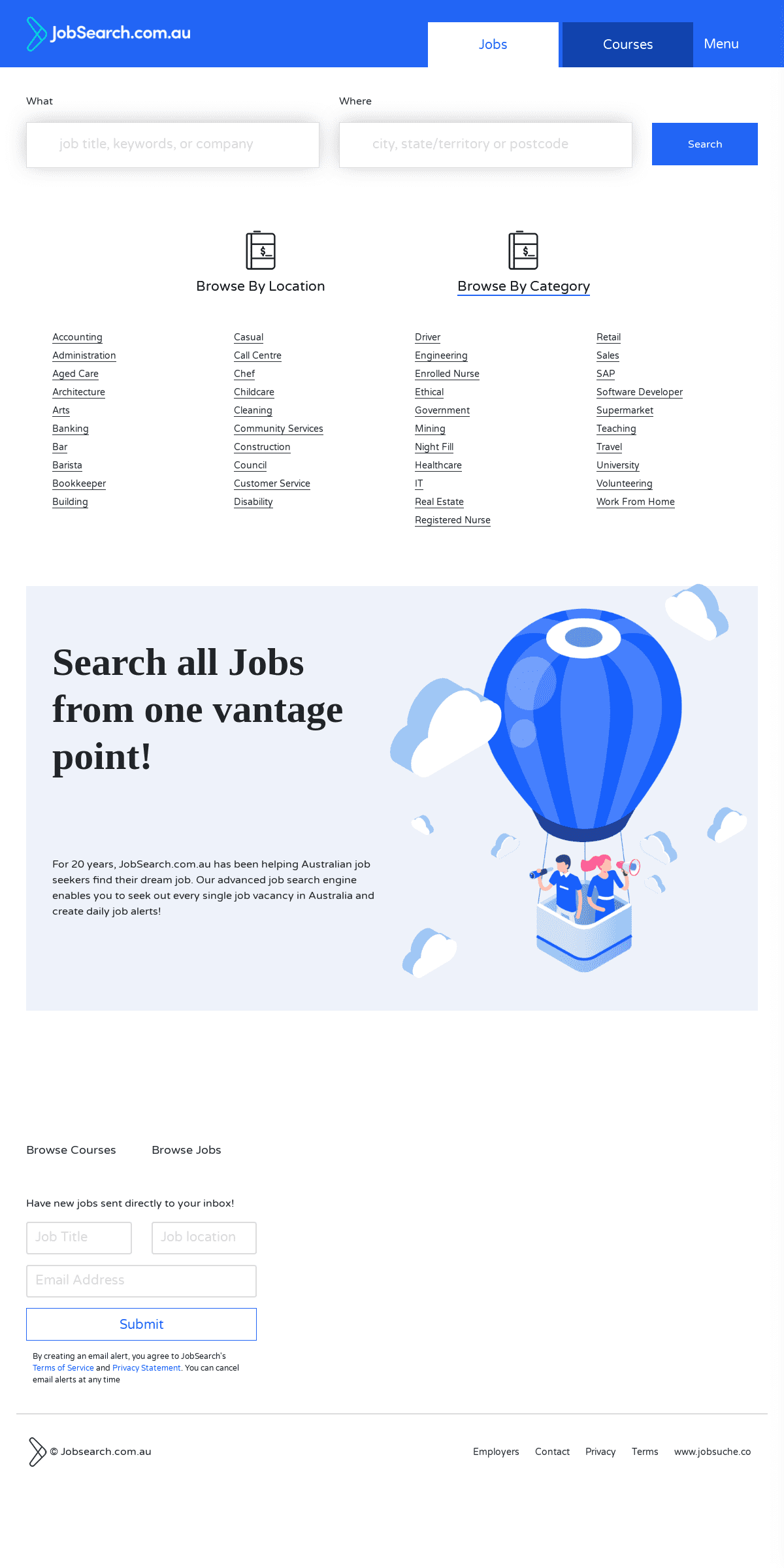 A complete backup of jobsearch.com.au