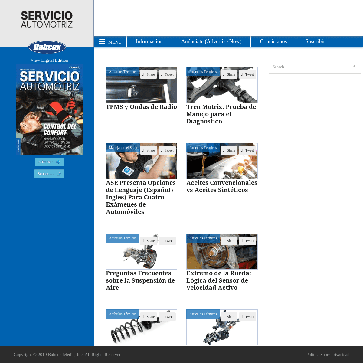 A complete backup of servicioautomotriz.com
