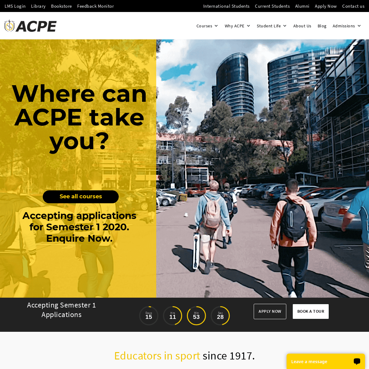 A complete backup of acpe.edu.au