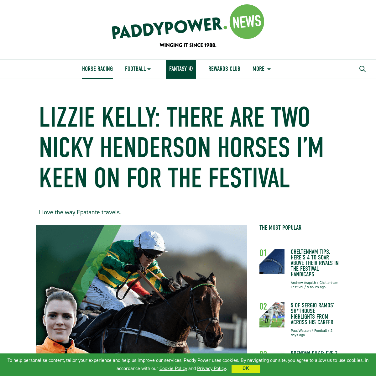 A complete backup of news.paddypower.com/horse-racing/2020/03/01/cheltenham-tips-lizzie-kelly-rsa-chase-champion-hurdle-nicky-he