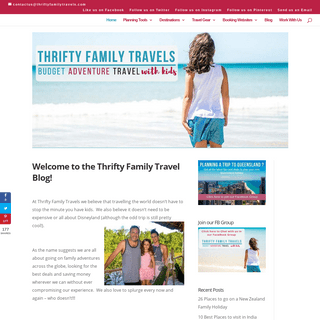 A complete backup of thriftyfamilytravels.com