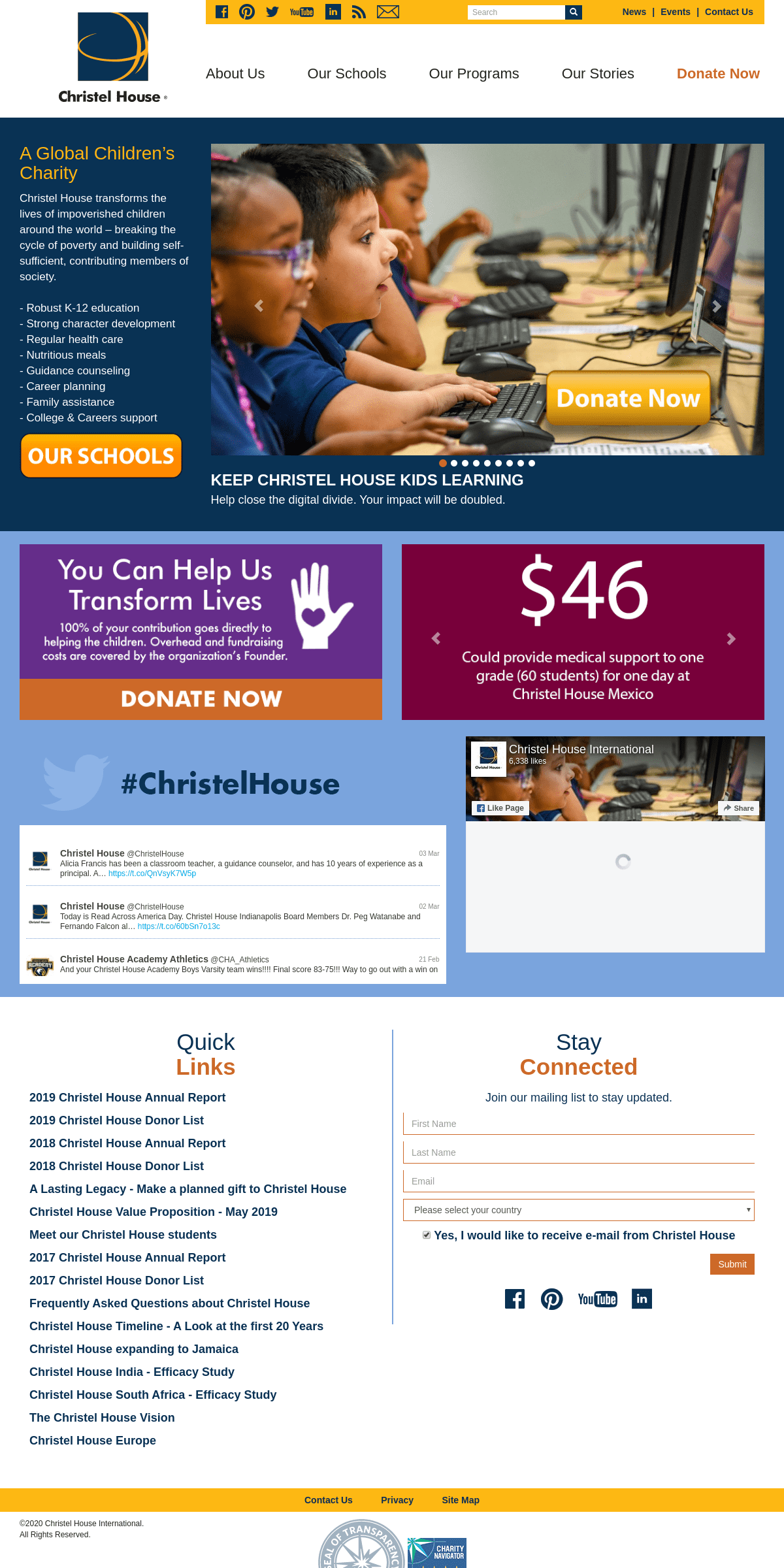 A complete backup of christelhouse.org