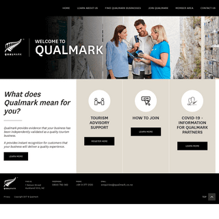 A complete backup of qualmark.co.nz