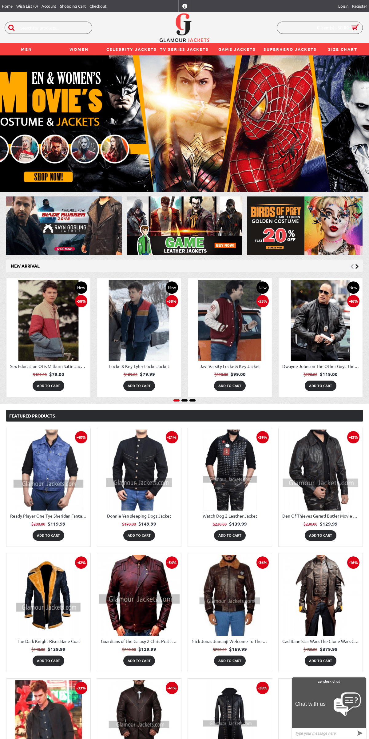 A complete backup of glamourjackets.com