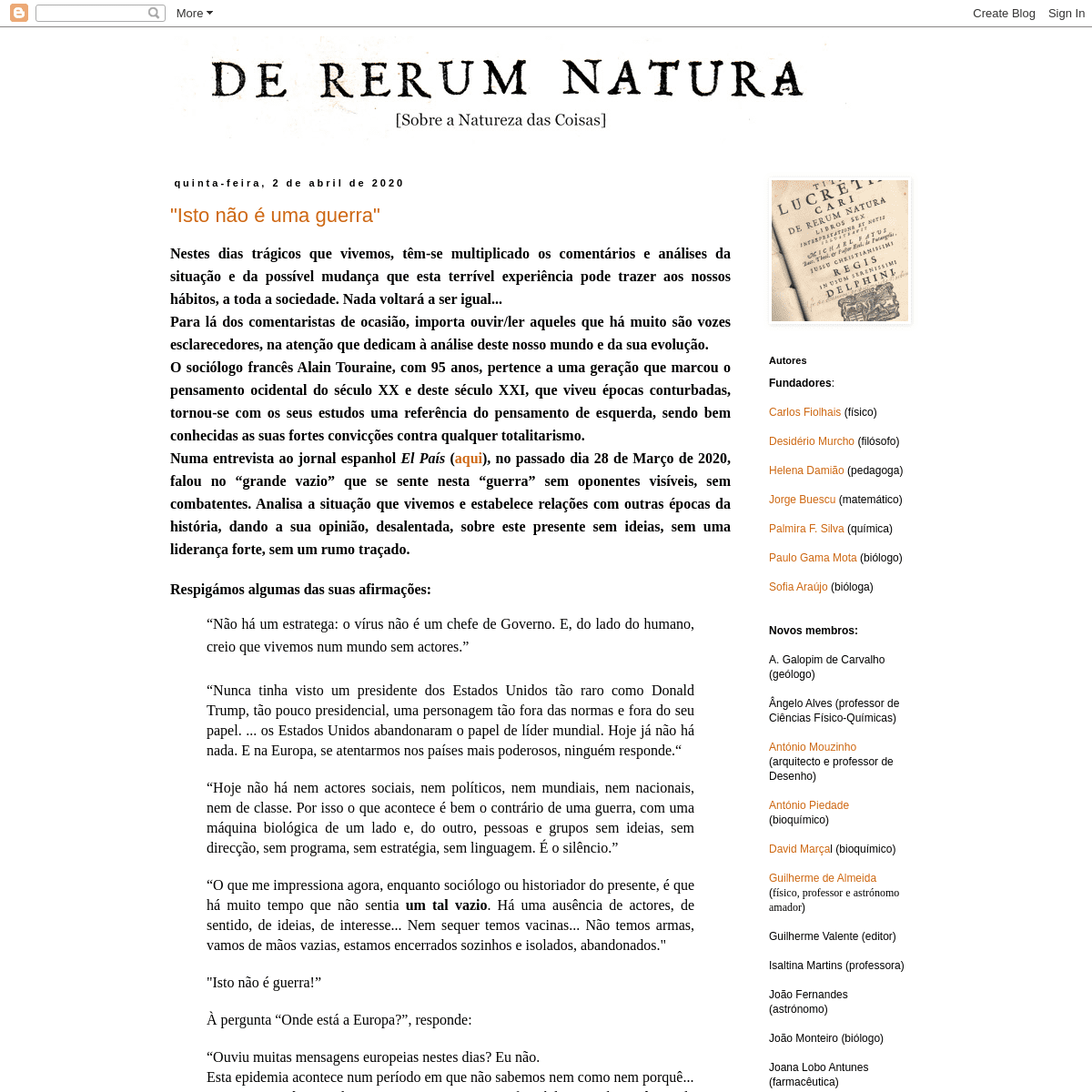 A complete backup of dererummundi.blogspot.com