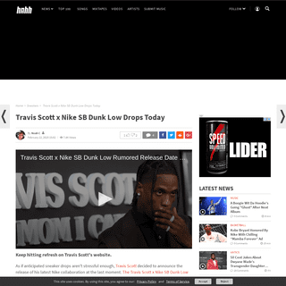 A complete backup of www.hotnewhiphop.com/travis-scott-x-nike-sb-dunk-low-drops-today-news.104461.html