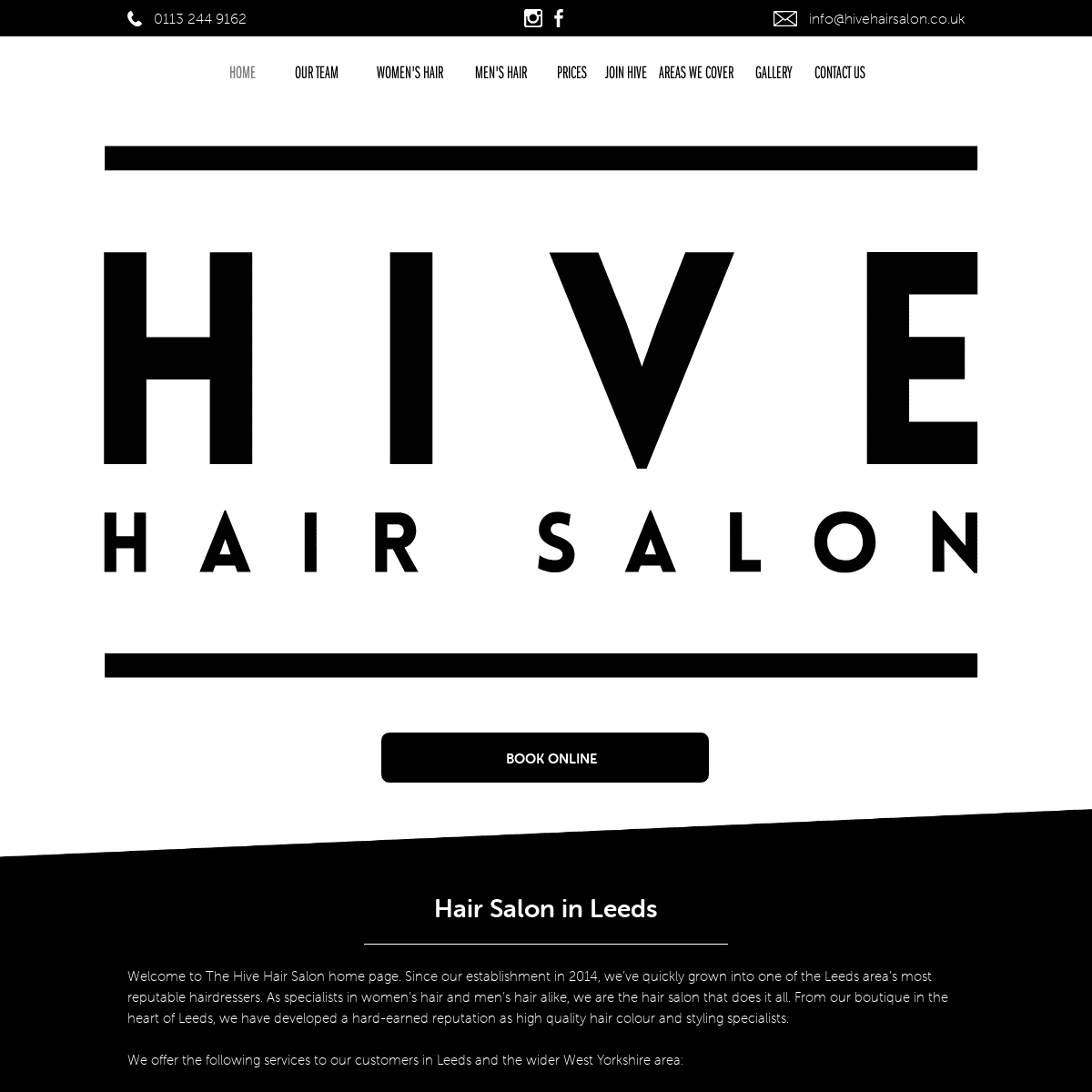 A complete backup of hivehairsalon.co.uk