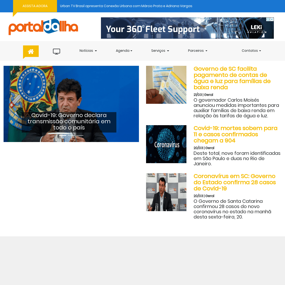 A complete backup of portaldailha.com.br