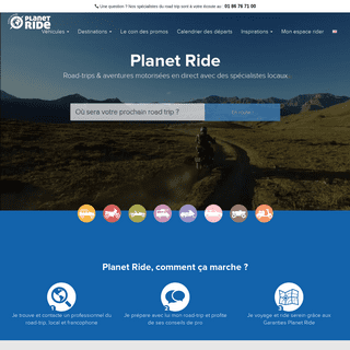 A complete backup of planet-ride.com
