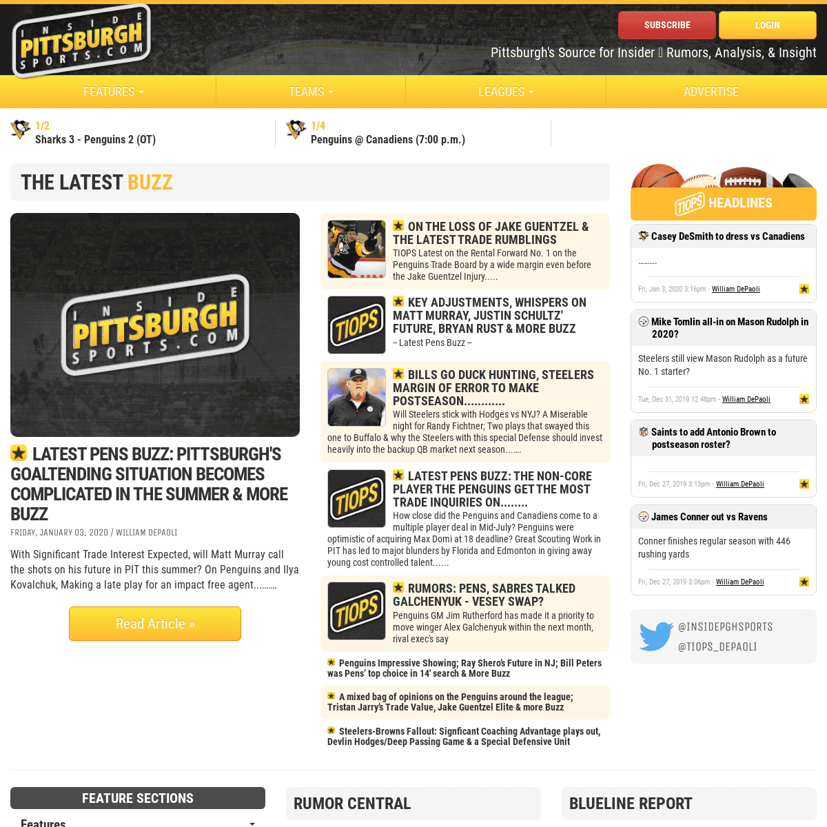 A complete backup of insidepittsburghsports.com