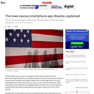 A complete backup of www.vox.com/recode/2020/2/4/21122211/iowa-caucus-smartphone-app-disaster-explained