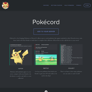 A complete backup of pokecord.com
