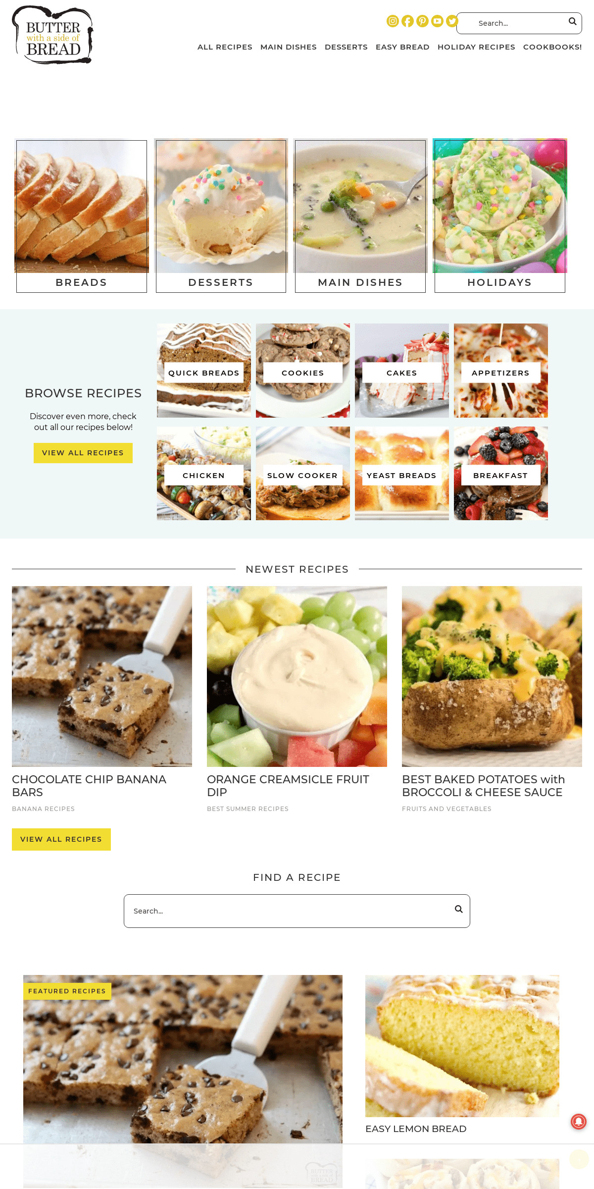 A complete backup of butterwithasideofbread.com