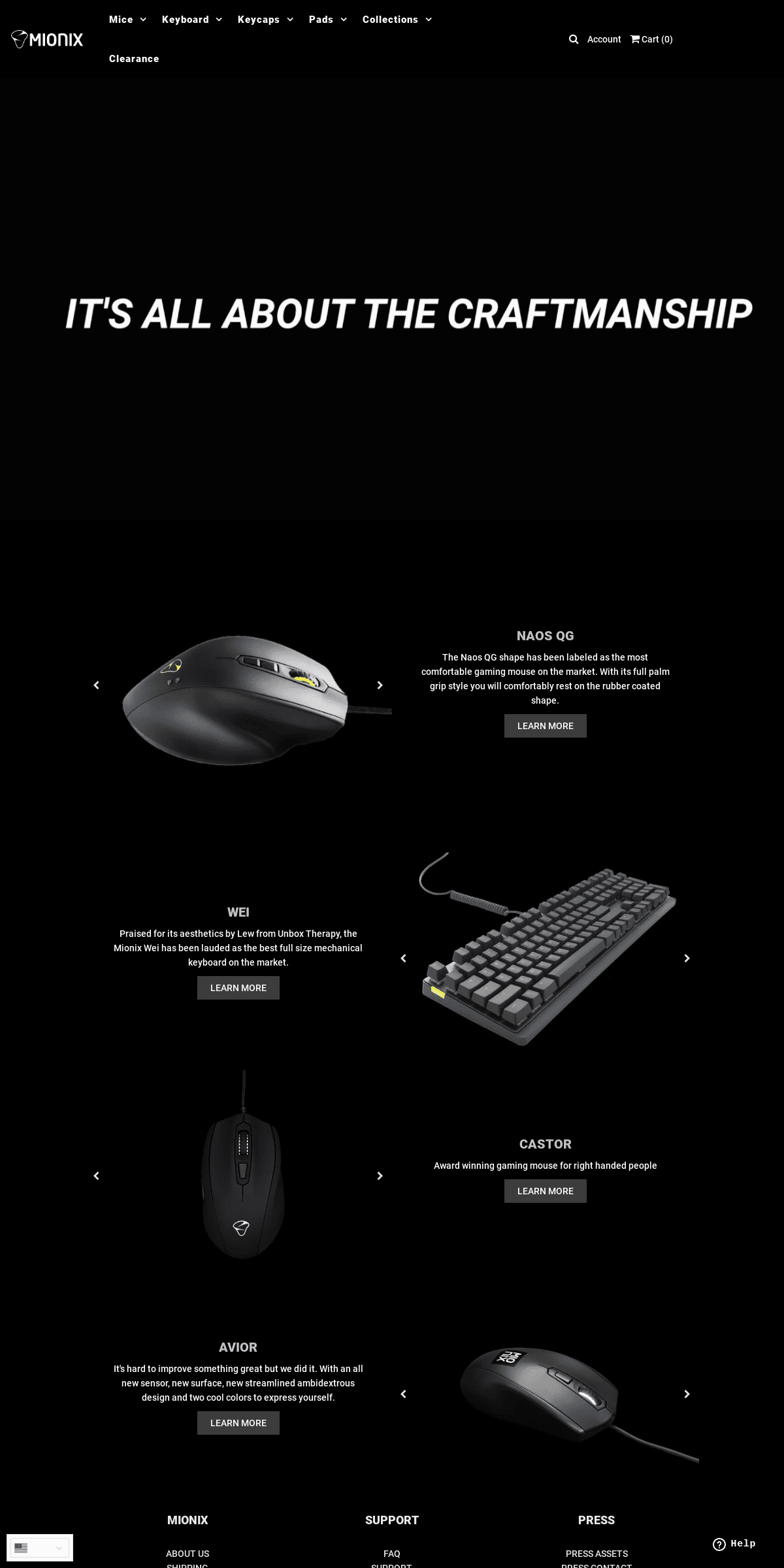 A complete backup of mionix.io