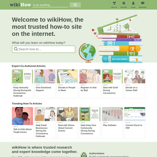 A complete backup of wikihow.com