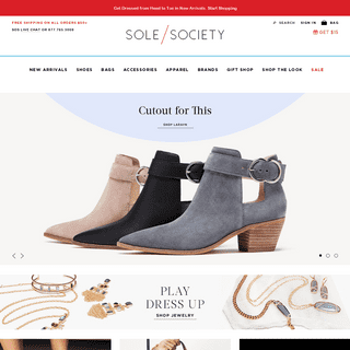 A complete backup of solesociety.com