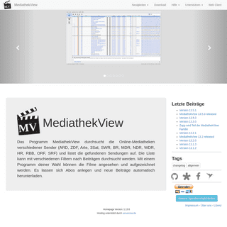 A complete backup of mediathekview.de