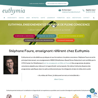 A complete backup of euthymia.fr