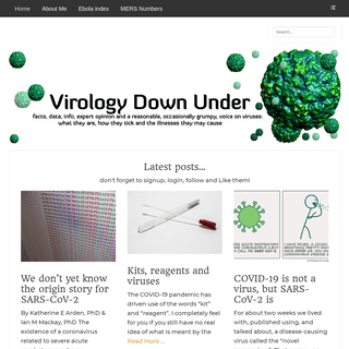 A complete backup of virologydownunder.com