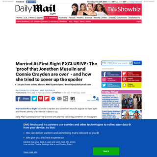 A complete backup of www.dailymail.co.uk/tvshowbiz/article-7992609/Married-Sight-proof-Connie-Jonethen-over.html