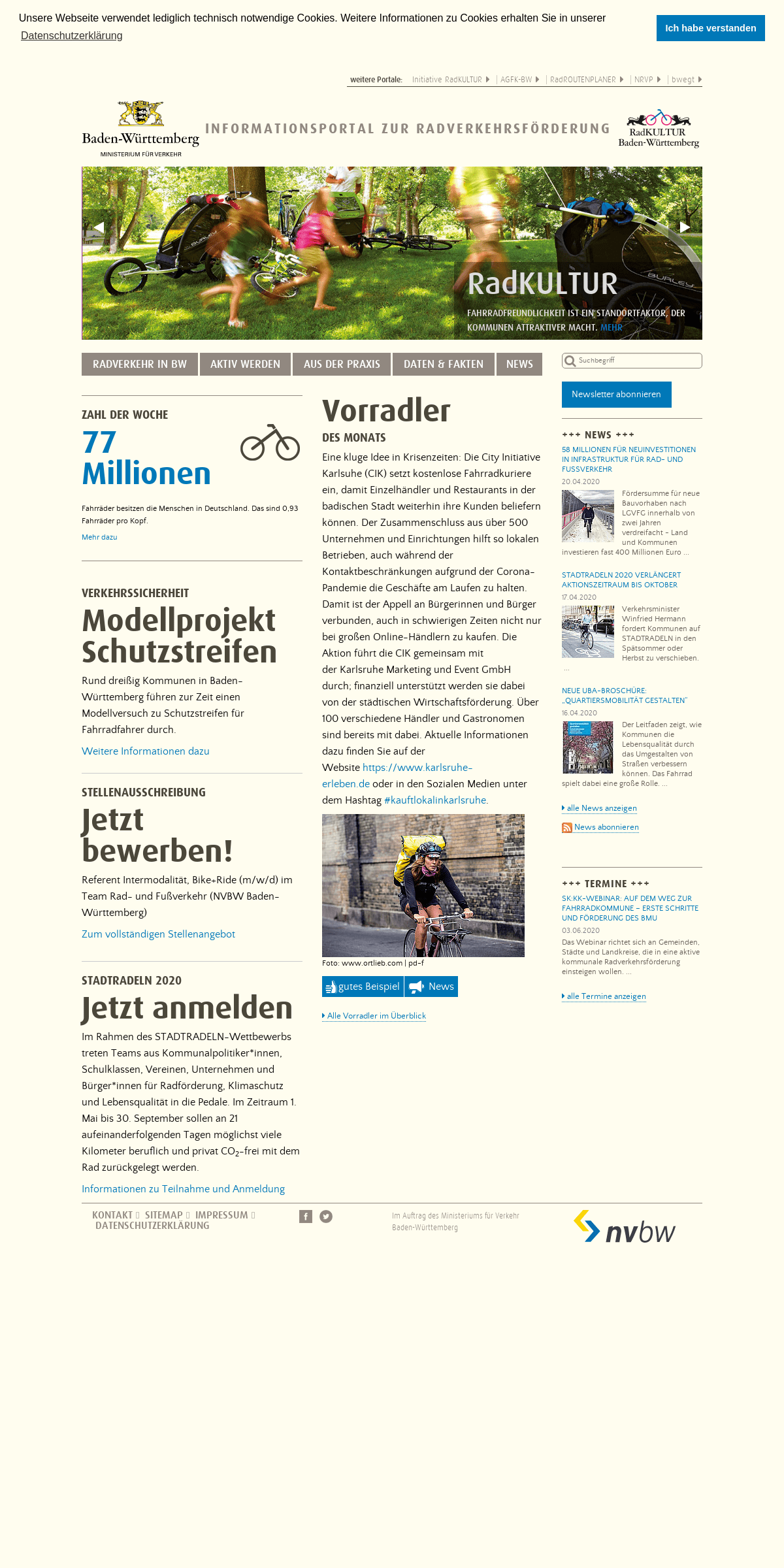 A complete backup of fahrradland-bw.de