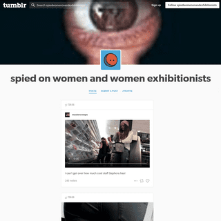 A complete backup of spiedwomenonandexhibitionists.tumblr.com