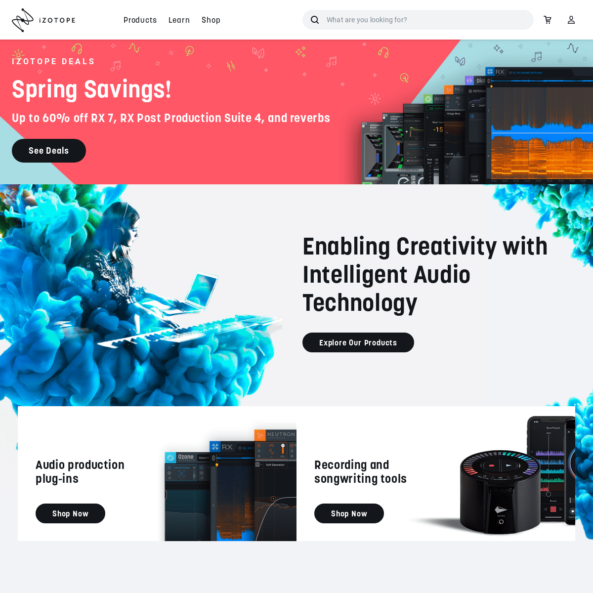 A complete backup of izotope.com