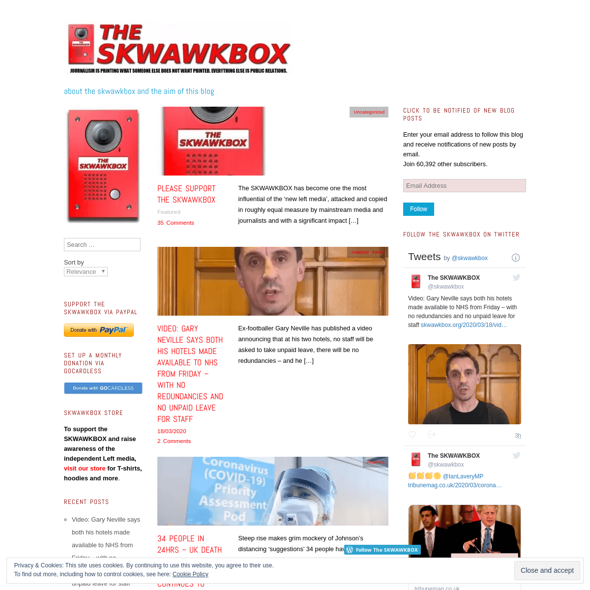 A complete backup of skwawkbox.org