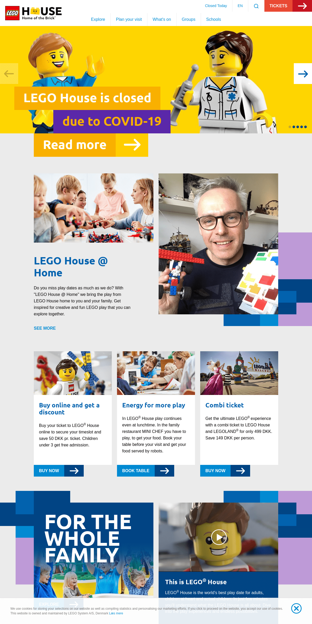 A complete backup of legohouse.com