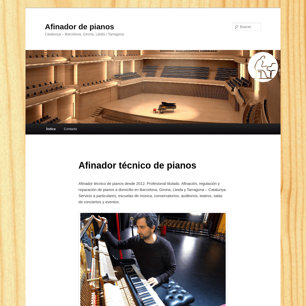 A complete backup of pianos-afinador.com