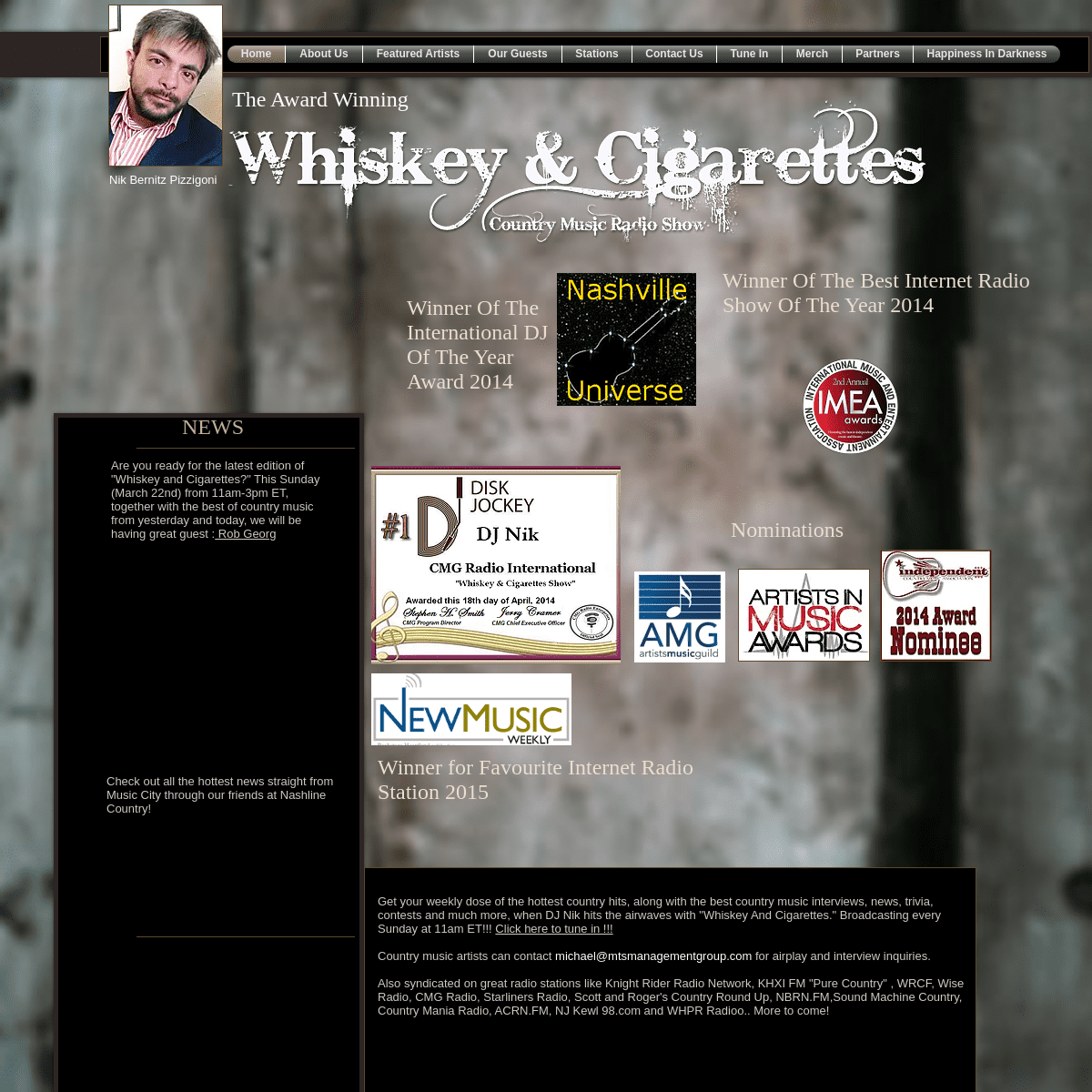 A complete backup of whiskeyandcigarettesshow.com
