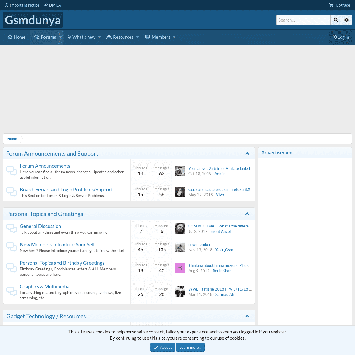 A complete backup of gsmdunya.com