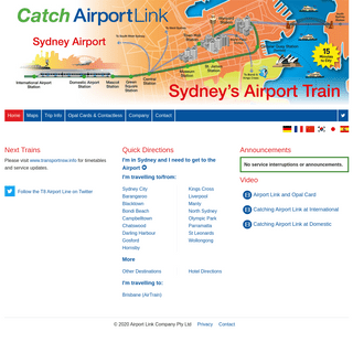 A complete backup of airportlink.com.au