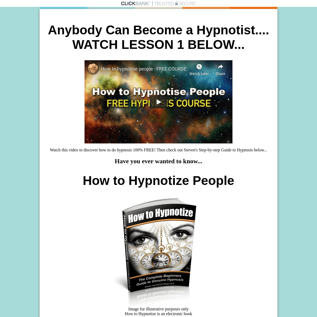 A complete backup of how-to-hypnotize-people.com