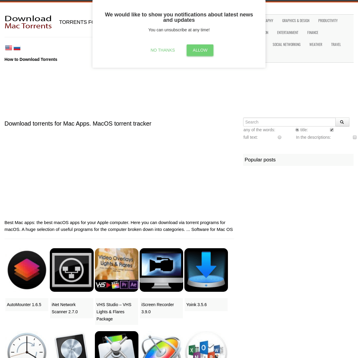 torrent mac apps
