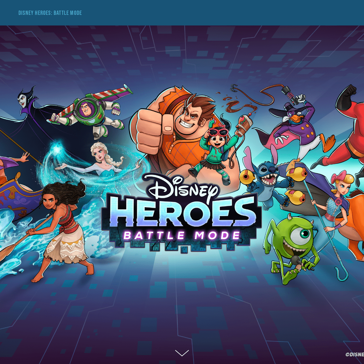 A complete backup of disneyheroesgame.com