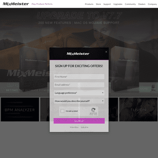 A complete backup of mixmeister.com