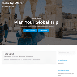 A complete backup of italybywater.online